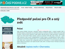 Tablet Screenshot of podivej.cz